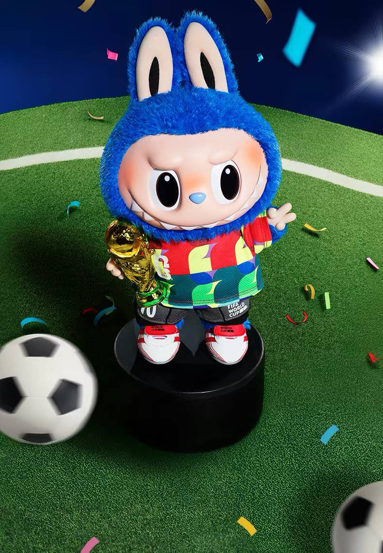 THE MONSTERS × FIFA Catch the Win Plush Labubu | Approx. 38 cm Tall